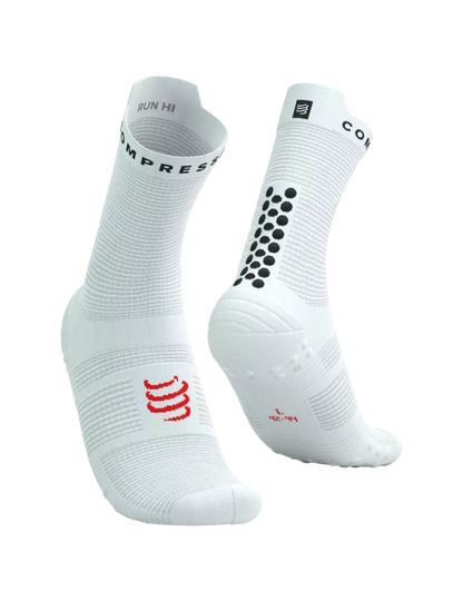 Calcetines de Running Pro Racing Socks v4.0 White/BlackCore Red