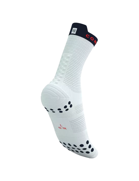 Calcetines de Running Pro Racing Socks v4.0  White/Dress Blues/Core Red