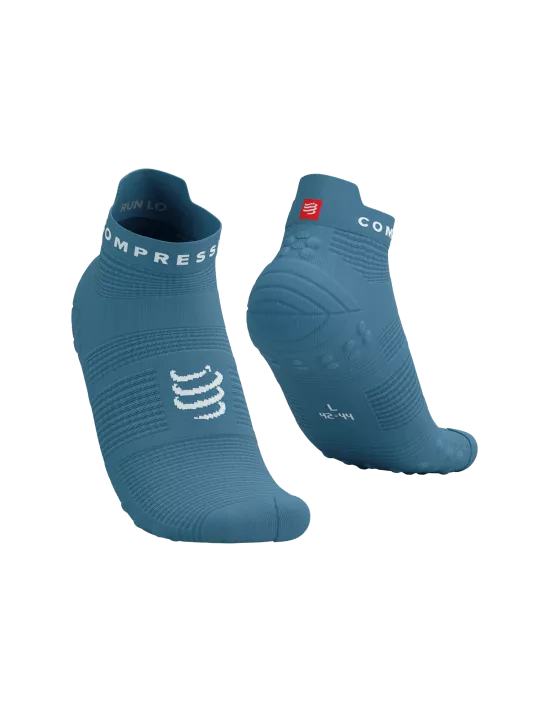 Calcetines de Running Cortos Pro Racing Socks RUN LOW v4.0 Niagara/White