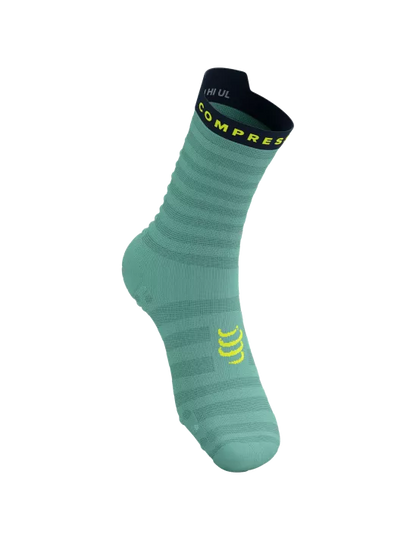 Calcetines de Running Pro Racing Socks ULTRALIGHT v4.0 Dress Blue/Egshell Blues Green Sheen