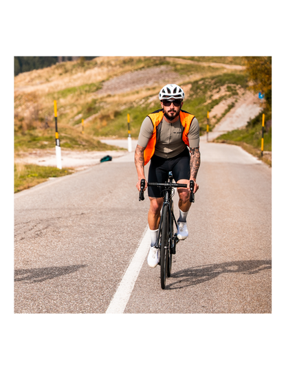 Chaqueta Cortavientos de ciclismo sin mangas Gist Micron 15