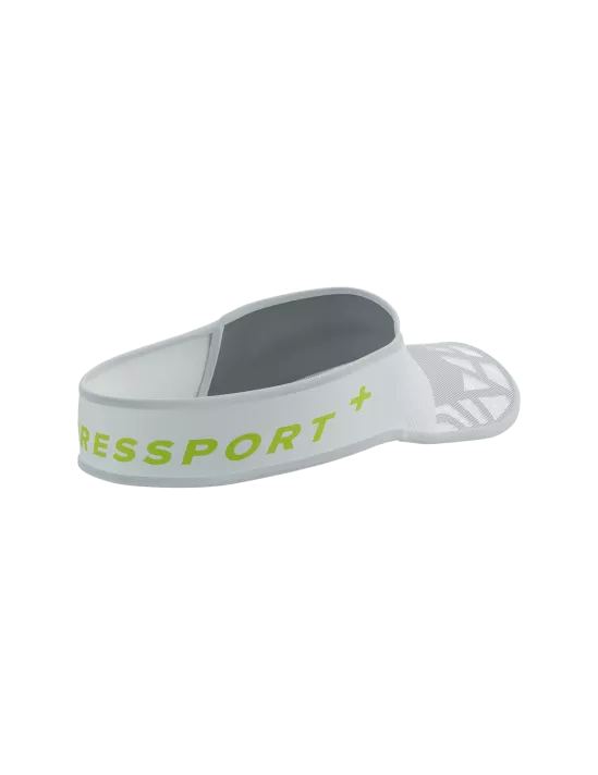 Visera deportiva Compressport Ultralight Spiderweb Blanco