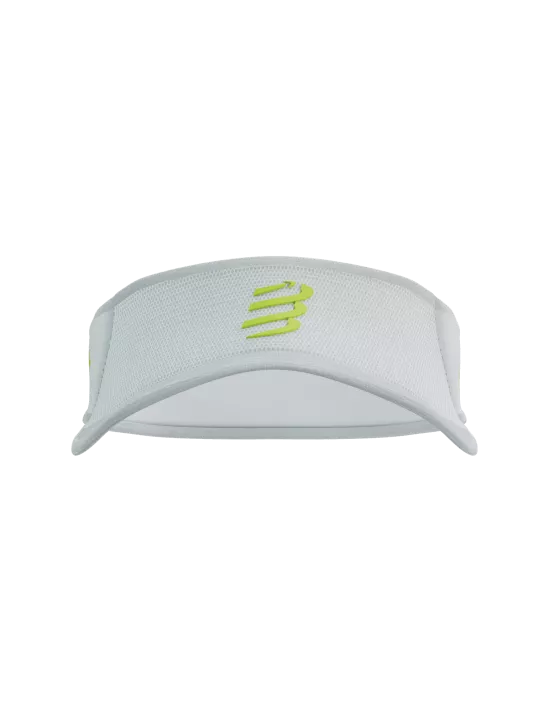 Visera deportiva Compressport Ultralight Spiderweb Blanco