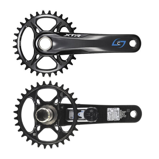 Potenciometro de MTB Stages Power LR, XTR 9120, Crankset Medidor de potencia DUAL