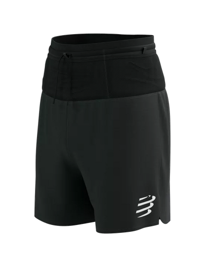 Short y Calza de Trail Compressport Racing 2-In-1 Short M Black