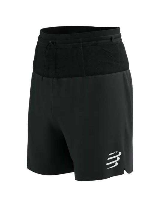 Short y Calza de Trail Compressport Racing 2-In-1 Short M Black