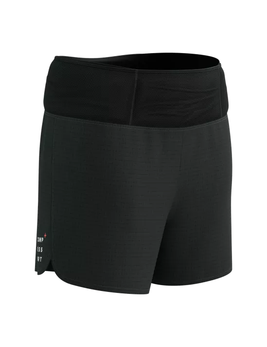 Short y Calza de Trail de Mujer Compressport Racing Short W Black