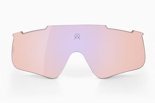 Alba Optics: Cristal para Anteojos deportivos Delta rosado fotocromático (AF-Lens FLM)