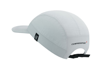 Gorro Compressport 5 Panel Light Cap - Blanco