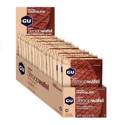 Caja de Wafles GU Energy Stroopwafel 16 unidades (6 sabores)