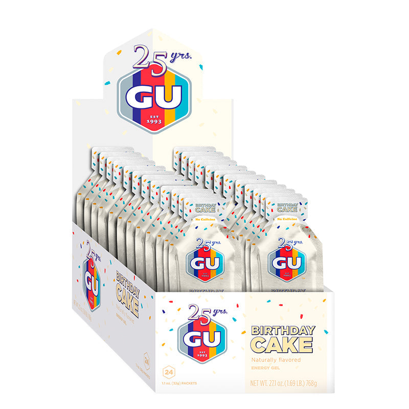 Caja de 24 Geles GU Energy Gel Original 32g (5 sabores)