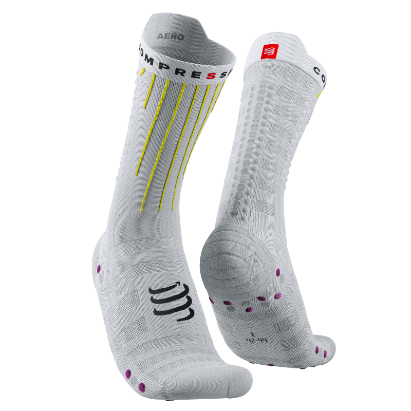 Calcetines de ciclismo y Triatlón Compressport Aero Socks Largos (3 colores)