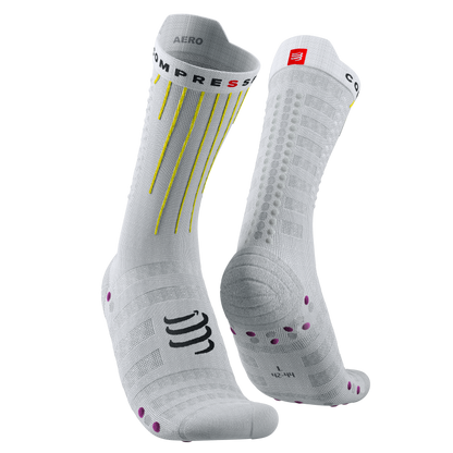 Calcetines de ciclismo y Triatlón Compressport Aero Socks Largos (3 colores)