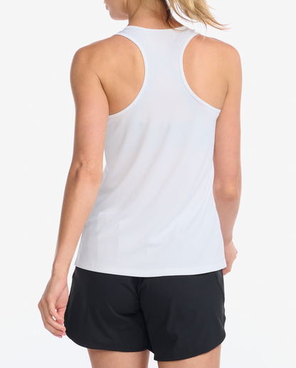 Polera sin mangas Mujer Aspire Singlet - Blanco - 2XU