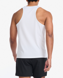 Polera deportiva sin mangas Hombre Aspire Singlet - Blanca - 2XU