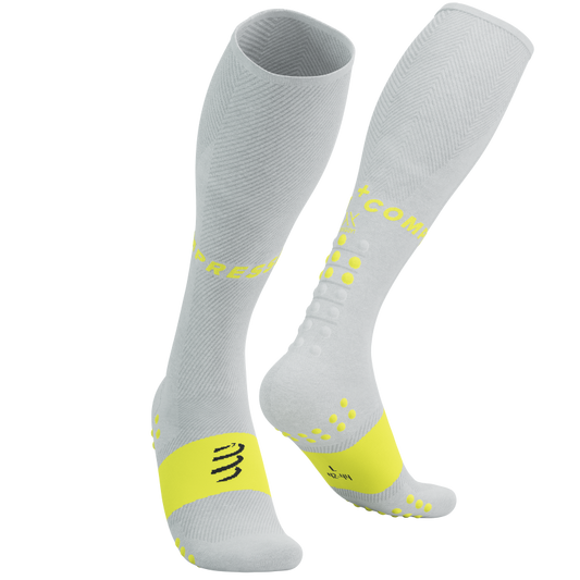 Calcetines de compresión running Compressport Full Socks OXYGEN