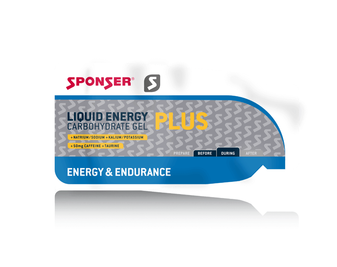 Gel Sponser Liquid Energy plus con Cafeína (35g)