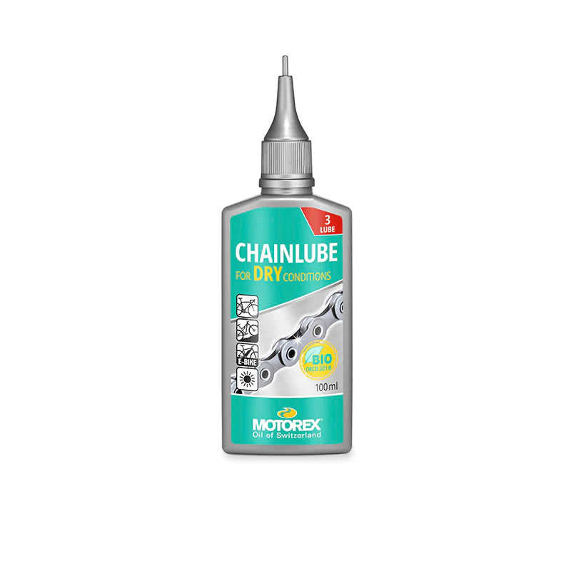 Lubricante de cadena en seco Motorex Dry (100ml)