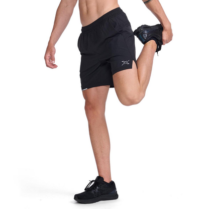 Shorts de Running Hombre Aero 7 pulgadas - Negro Reflectante - 2XU