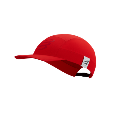 Gorro Jockey Compressport 5 Panel Light Cap (Rojo)