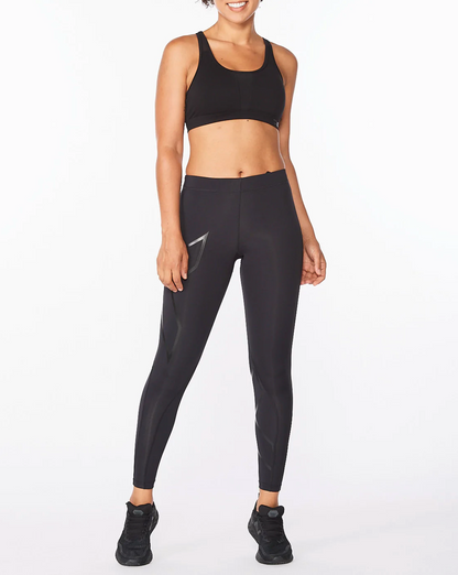 Calzas Mujer Core Compression Tights Black/Nero - 2XU