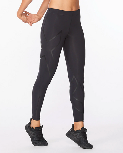 Calzas Mujer Core Compression Tights Black/Nero - 2XU