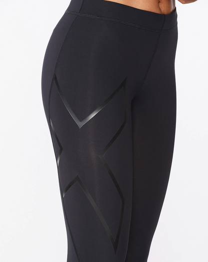 Calzas Mujer Core Compression Tights Black/Nero - 2XU