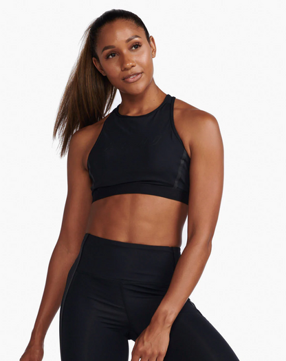 Peto Mujer Motion X Back Crop Black/Black - 2XU