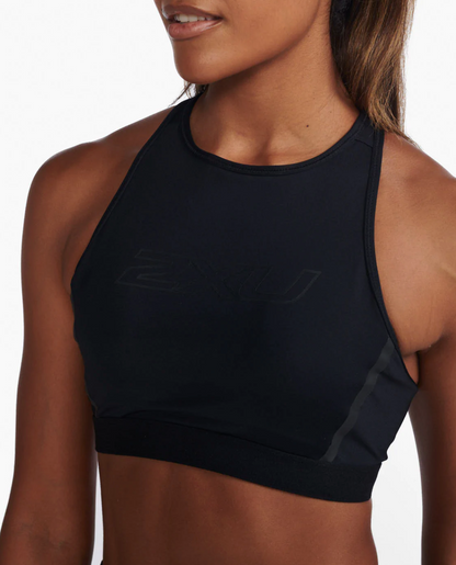 Peto Mujer Motion X Back Crop Black/Black - 2XU