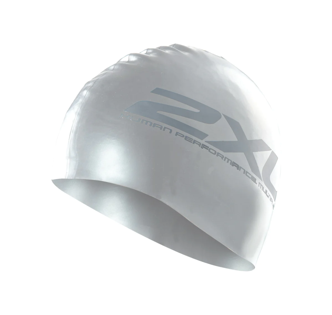 Gorro de Natación 2XU Silicone Swim - plata