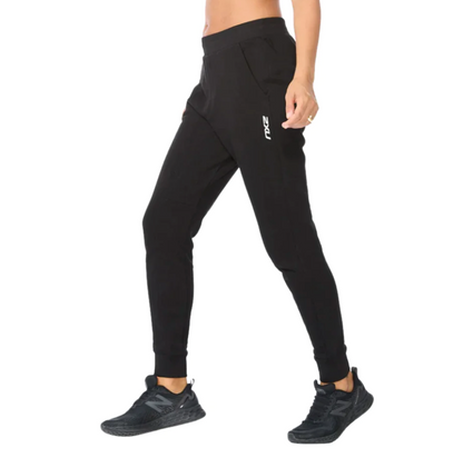 Pantalón Buzo Mujer Aspire Trackpants - Black/White - 2XU