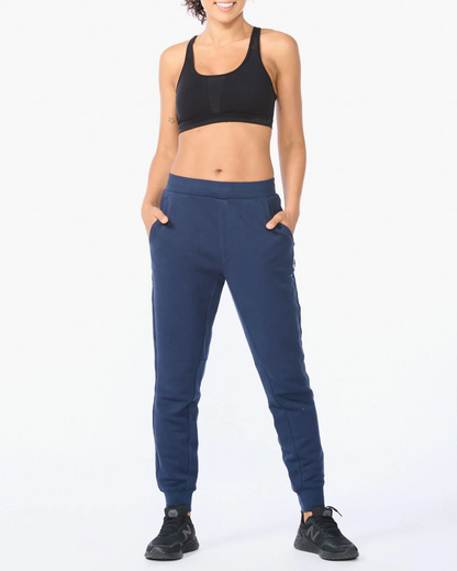 Pantalón Buzo Mujer Aspire Trackpants - Midnight/White - 2XU