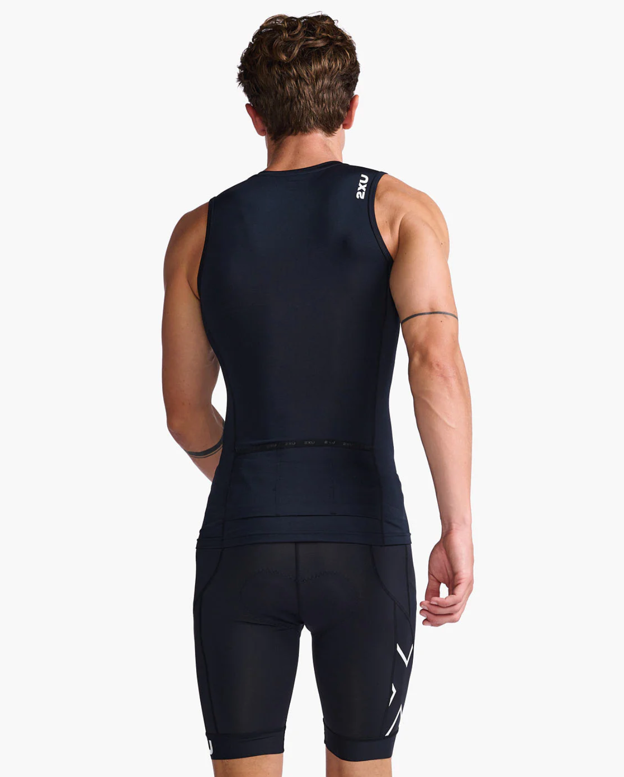 Top Triatlón Hombre Core Tri Tank 2XU - Negro