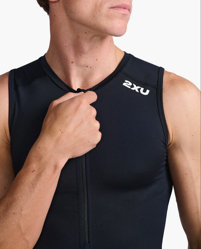 Top Triatlón Hombre Core Tri Tank 2XU - Negro