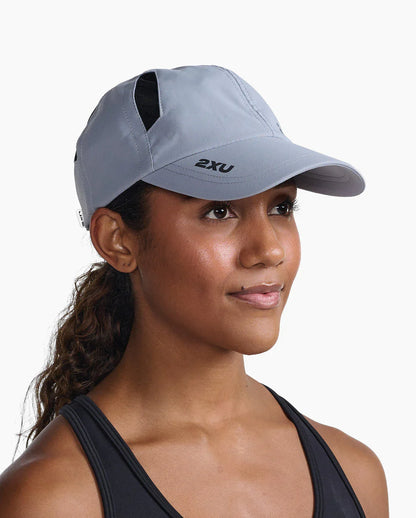 Gorro Run Cap - Gray/White - 2XU