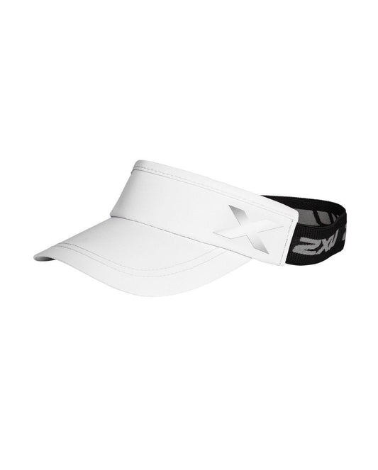 Visera de Running 2XU Performance blanco