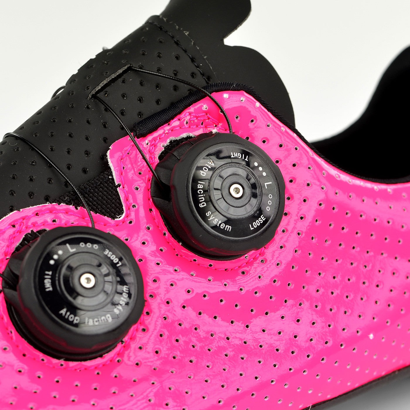 Zapato de ciclismo de Ruta Mujer EKOI CARBONO R5 Mujer, Rosado