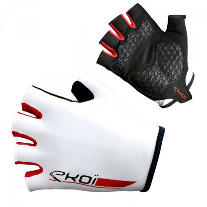 Guantes de Ciclismo Ekoi Road White