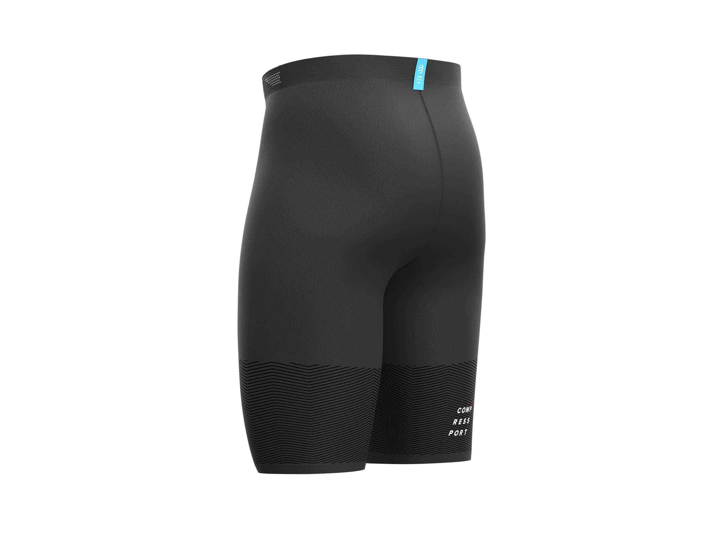 Calza patas de running Compressport Run Under Control Short Black