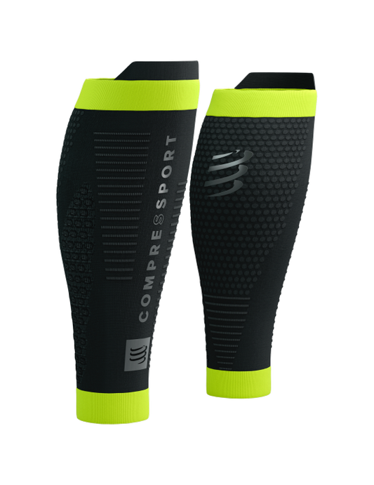 Gemelera R2 Compressport 3.0 Flash (negro/amarillo reflectante)