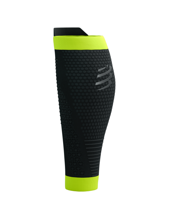 Gemelera R2 Compressport 3.0 Flash (negro/amarillo reflectante)