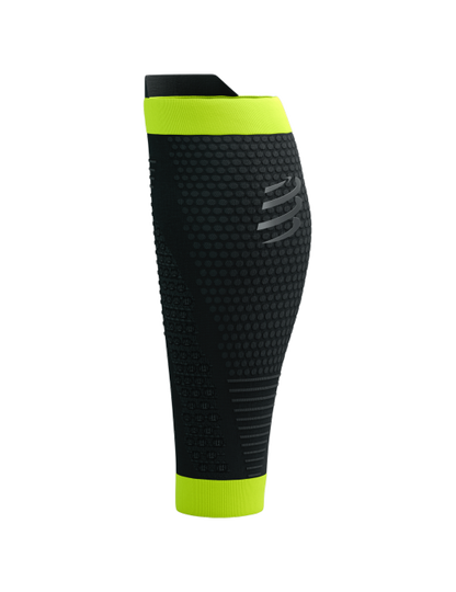 Gemelera R2 Compressport 3.0 Flash (negro/amarillo reflectante)