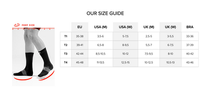 Calcetines Compressport Ultra Trail  - Gris burdeo *Trail Capsule 2023*