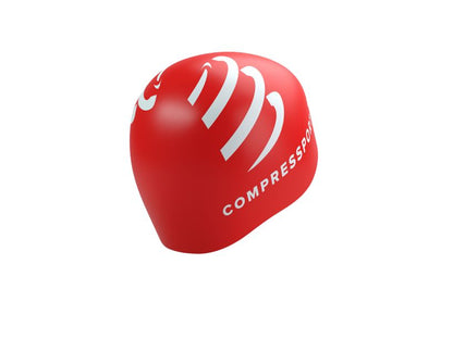 Gorra de natación Compresssport Cap  Rojo