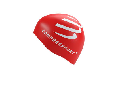 Gorra de natación Compresssport Cap  Rojo